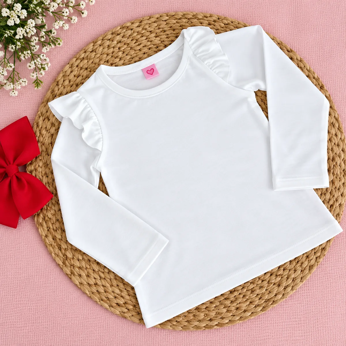 Remera Manga Larga Nena
